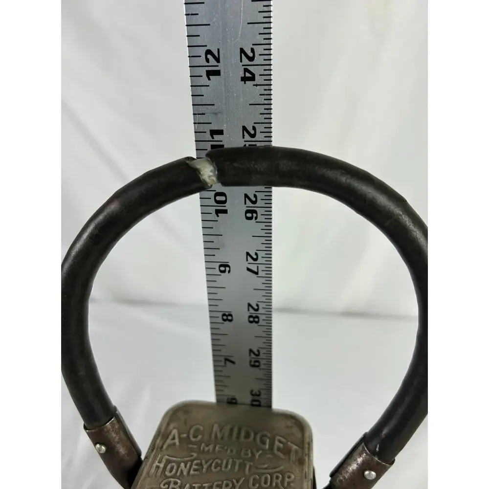Vintage Honeycutt A-C Midget Railroad Inspection Lantern Light